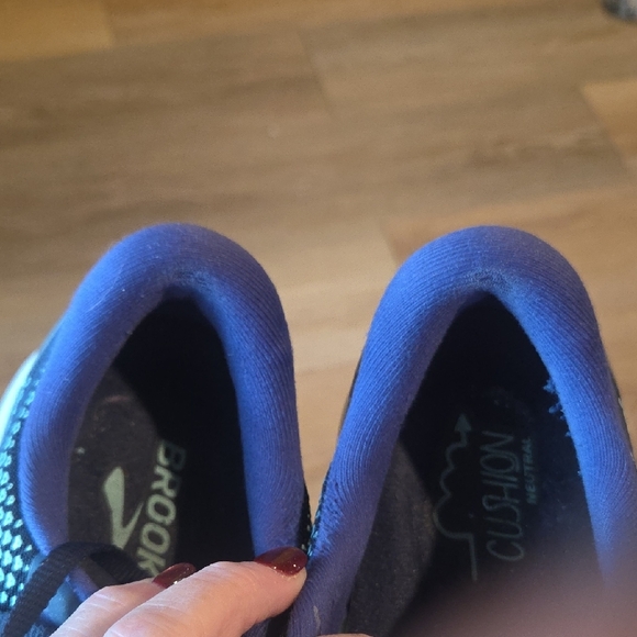 Brooks Navy and Royal Blue Athletic Shoes - Picture 7 of 8